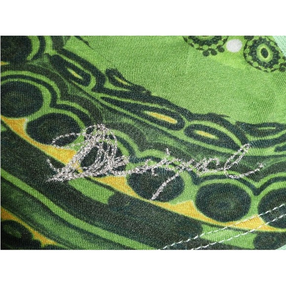 DESIGUAL Ladies Cowl Neck Print Top XXL - Picture 6 of 7